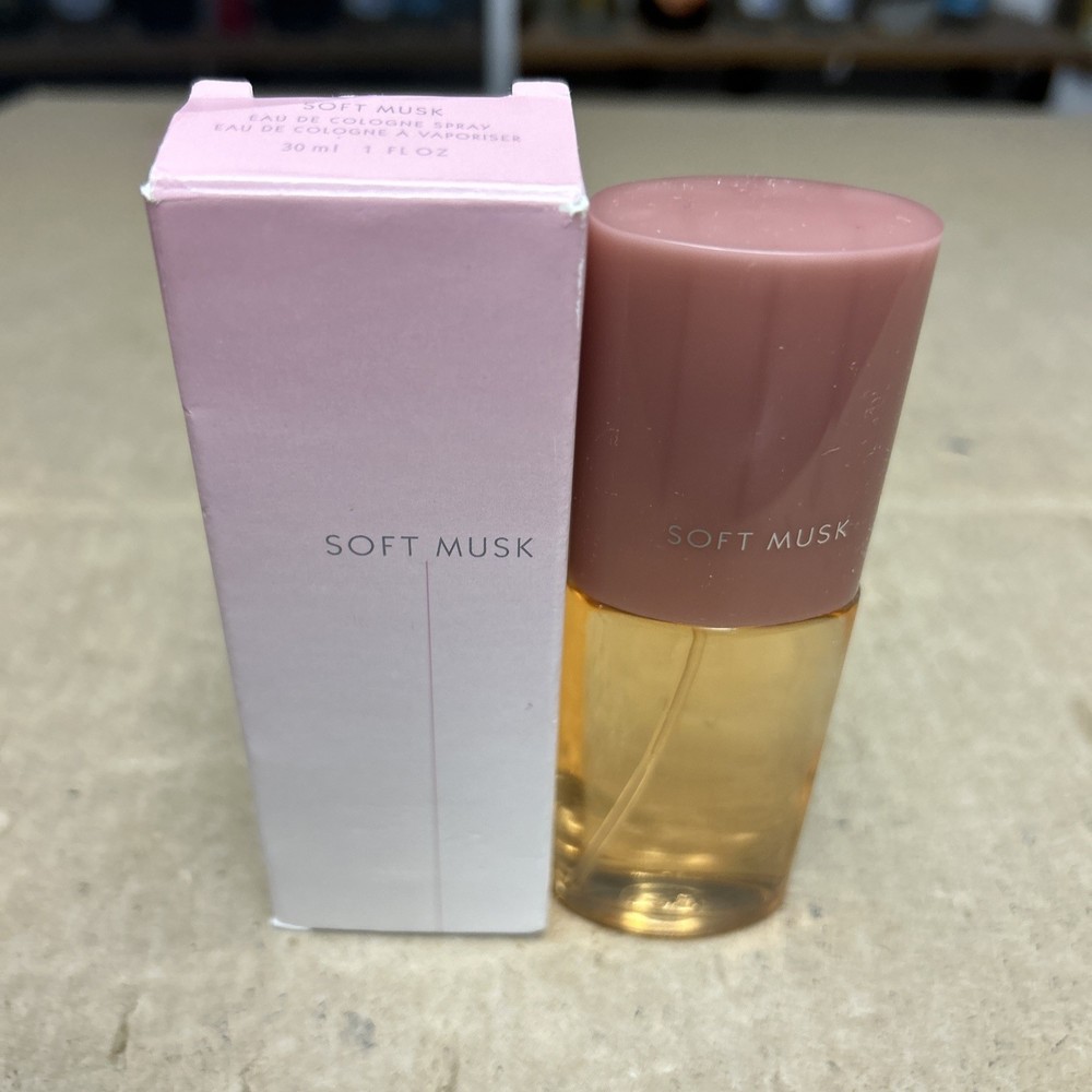 Vintage 2002 Avon Soft Musk Cologne Spray 1 fl oz