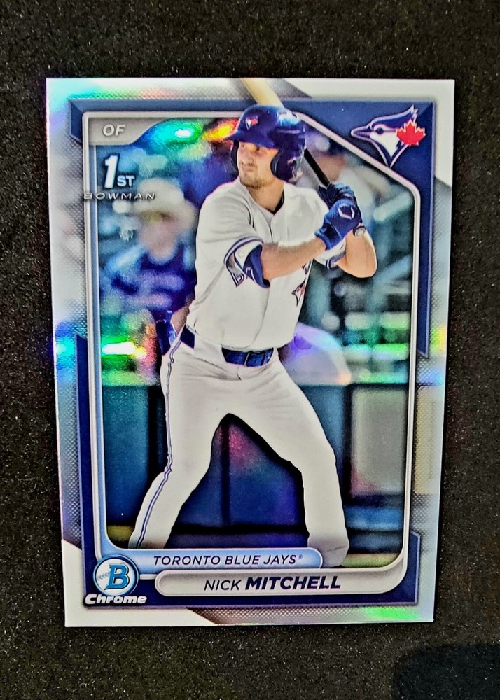 2024 Bowman Draft Nick Mitchell 1st Bowman Refractor #BDC-114