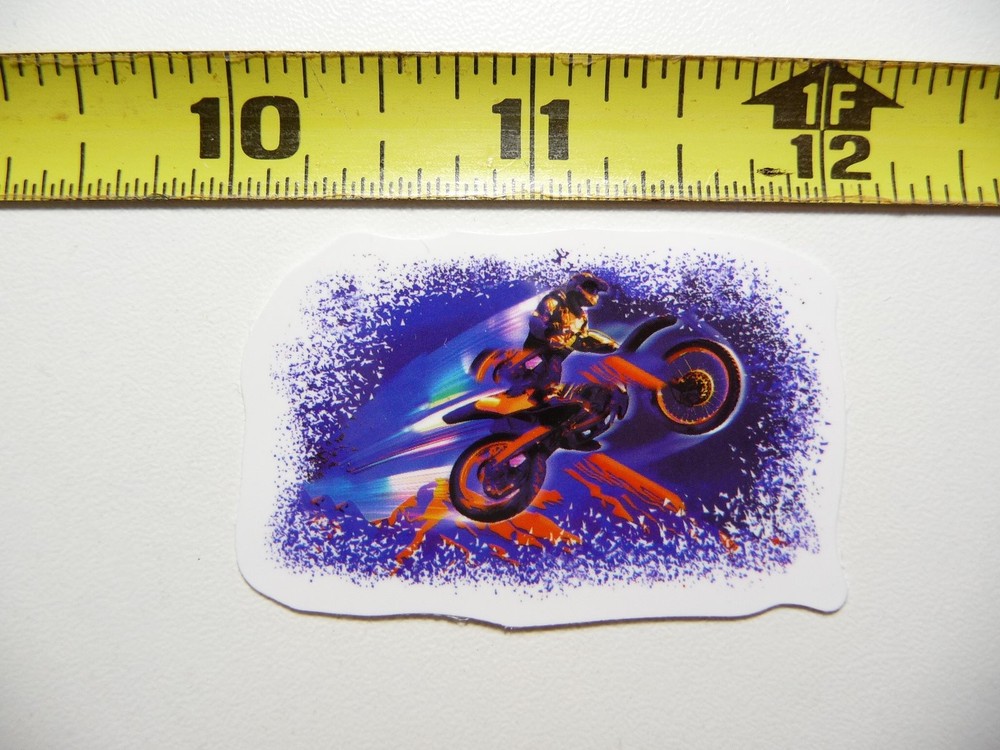 Motorcycle Decal Paint Splatter Mountain Fan Love Team Vet Sticker
