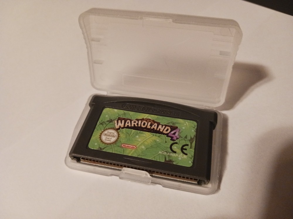 Wario Land 4 GBA Cartridge Tested and Working Nintendo Game Boy Advance
