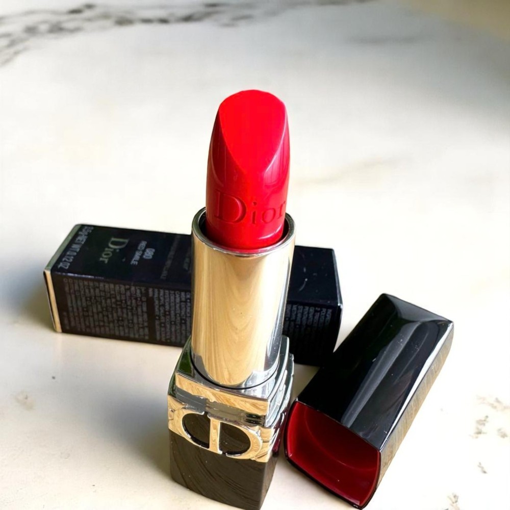 Christian Dior Rouge Dior 080 Red Smile Lipstick Beauty Makeup