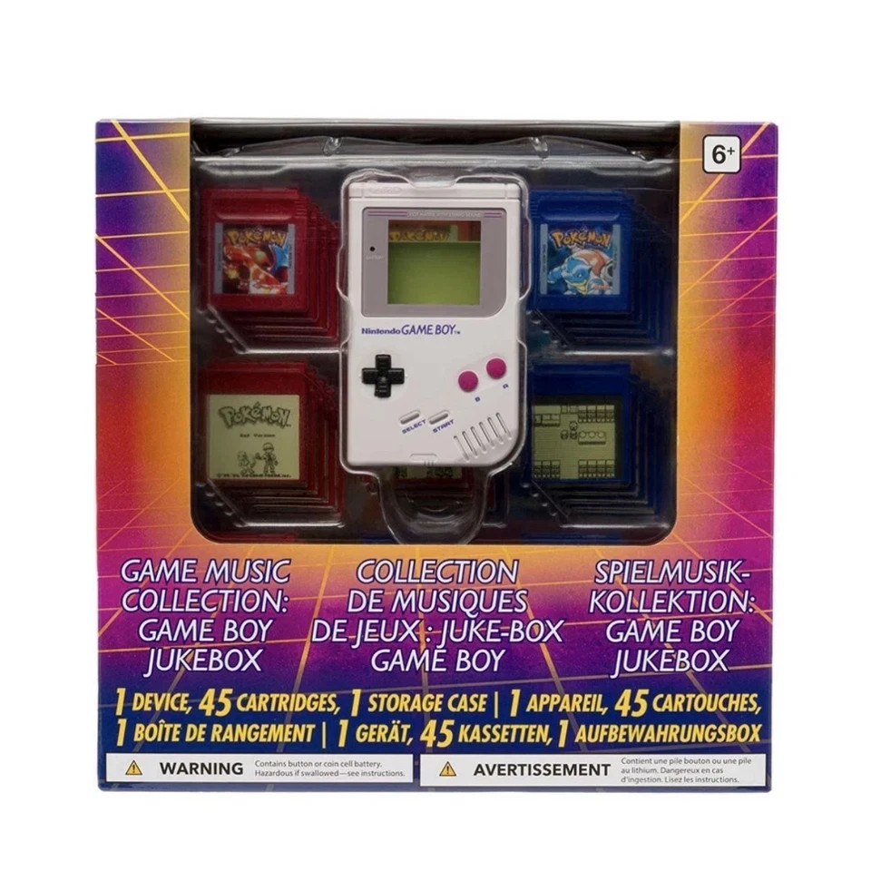 Pokemon Red & Pokémon Blue Game Music Collection: Game Boy Jukebox SHIPS FAST