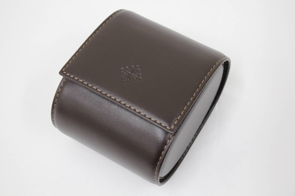 Patek Philippe Genuine Leather Watch Case BT428 for Luxury Timepieces