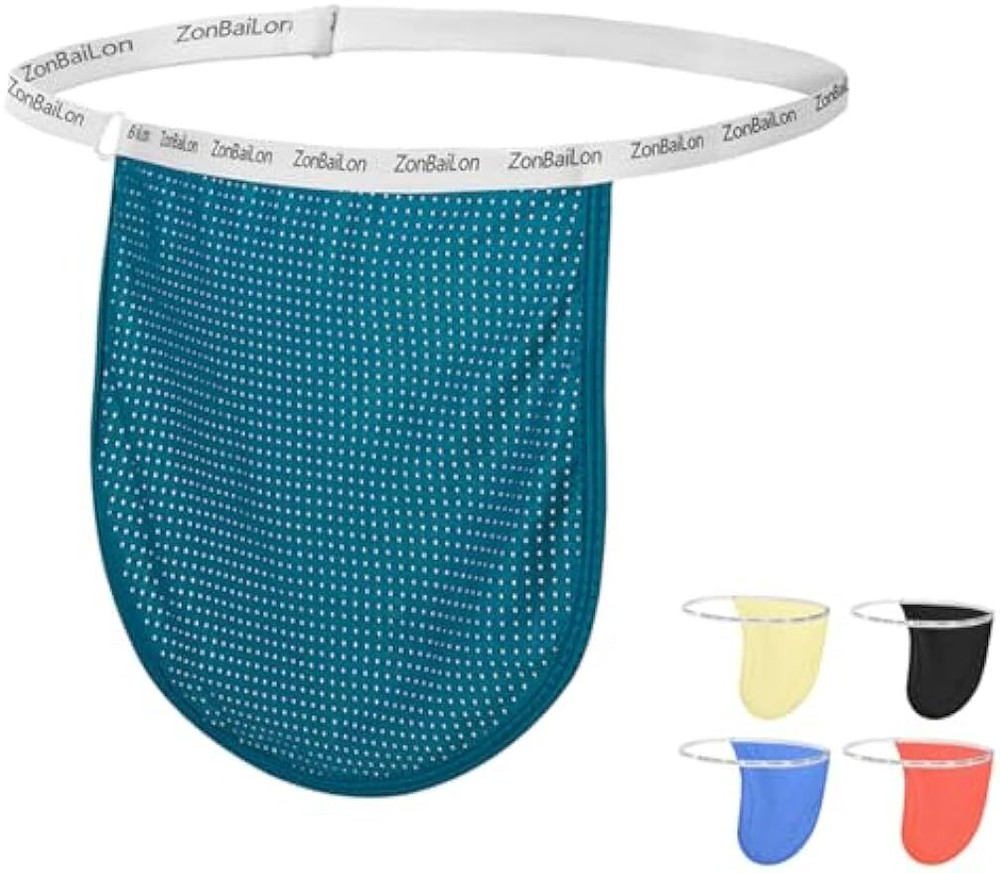 Mens Loose Thong Underwear Micro Mesh Adjustable Waistband Comfort Fit Loincloth