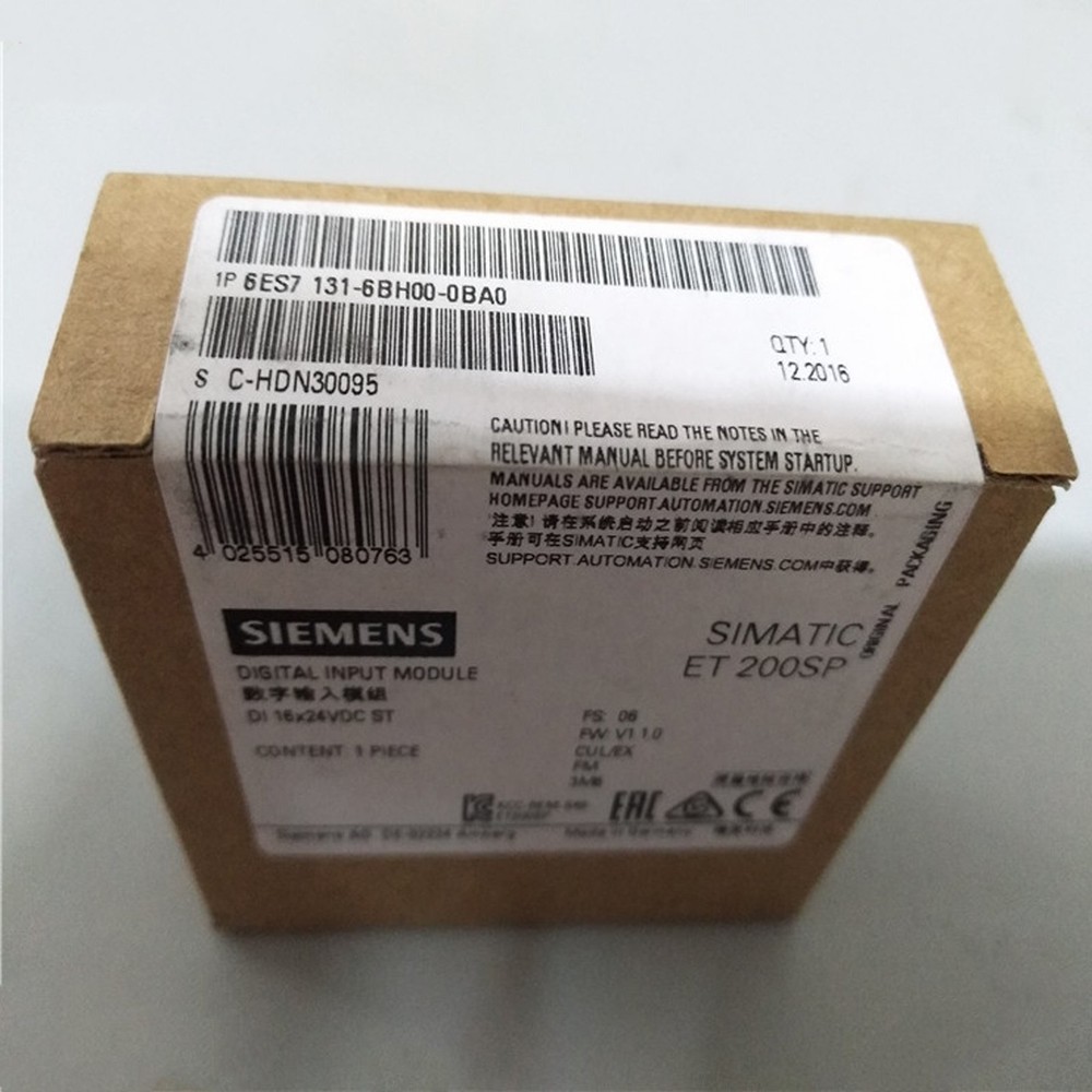 SIEMENS 6ES7 131-6BH00-0BA0 Digital Input Module New One 6ES71316BH000BA0