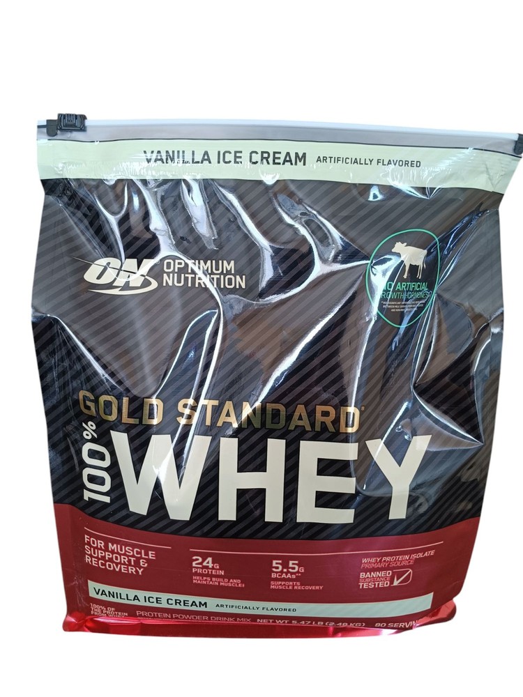 Optimum Nutrition Gold Standard Whey Protein 80 Servings Exp 2027 Muscle Builder