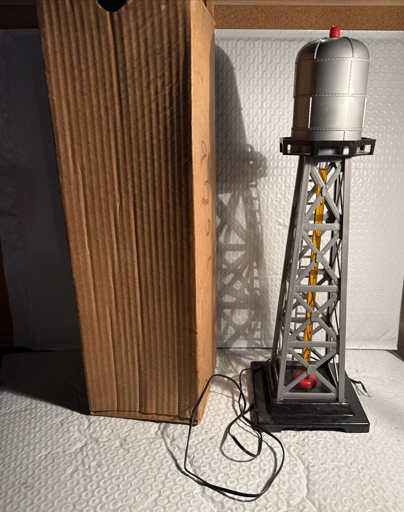 Marx Bubbling Water Tower Toy #0465 Tested and Working