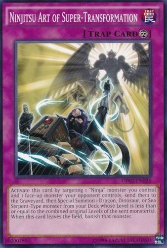 Ninjitsu Art Super Transformation OP02-EN026 Common Lightly Played