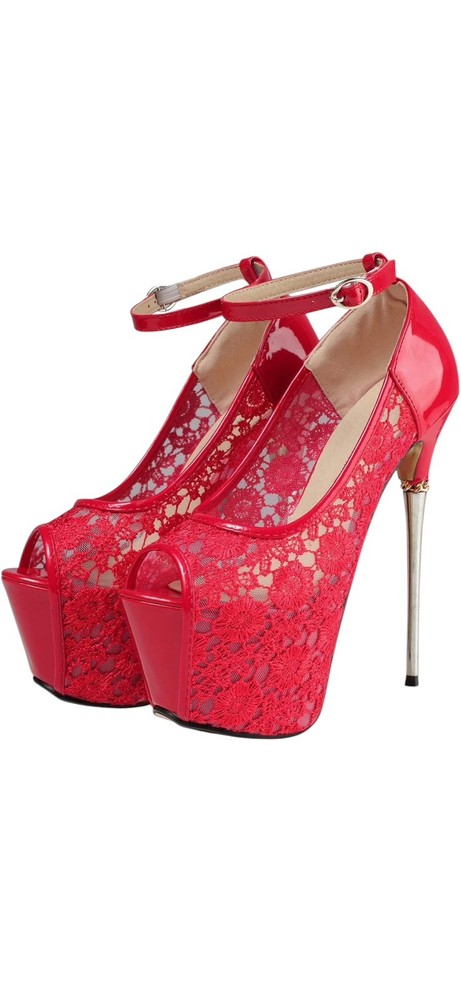 Red High Heels for Women EU Size 10
