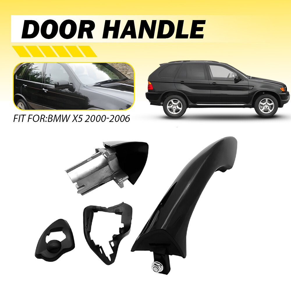 Exterior Front Rear Right Door Handle for BMW X5 E53 2000-2006