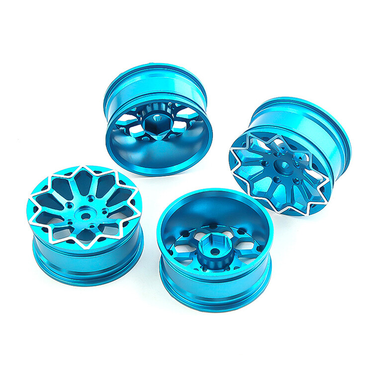 4pcs/set Wheel Hub RC Car Drift Wheel Rim for 1/10 RC Crawler Car Accessories