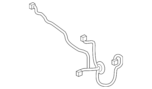 Genuine GM Harness Assembly-Rear S/D Dr Lk & P/W Wrg 22786949