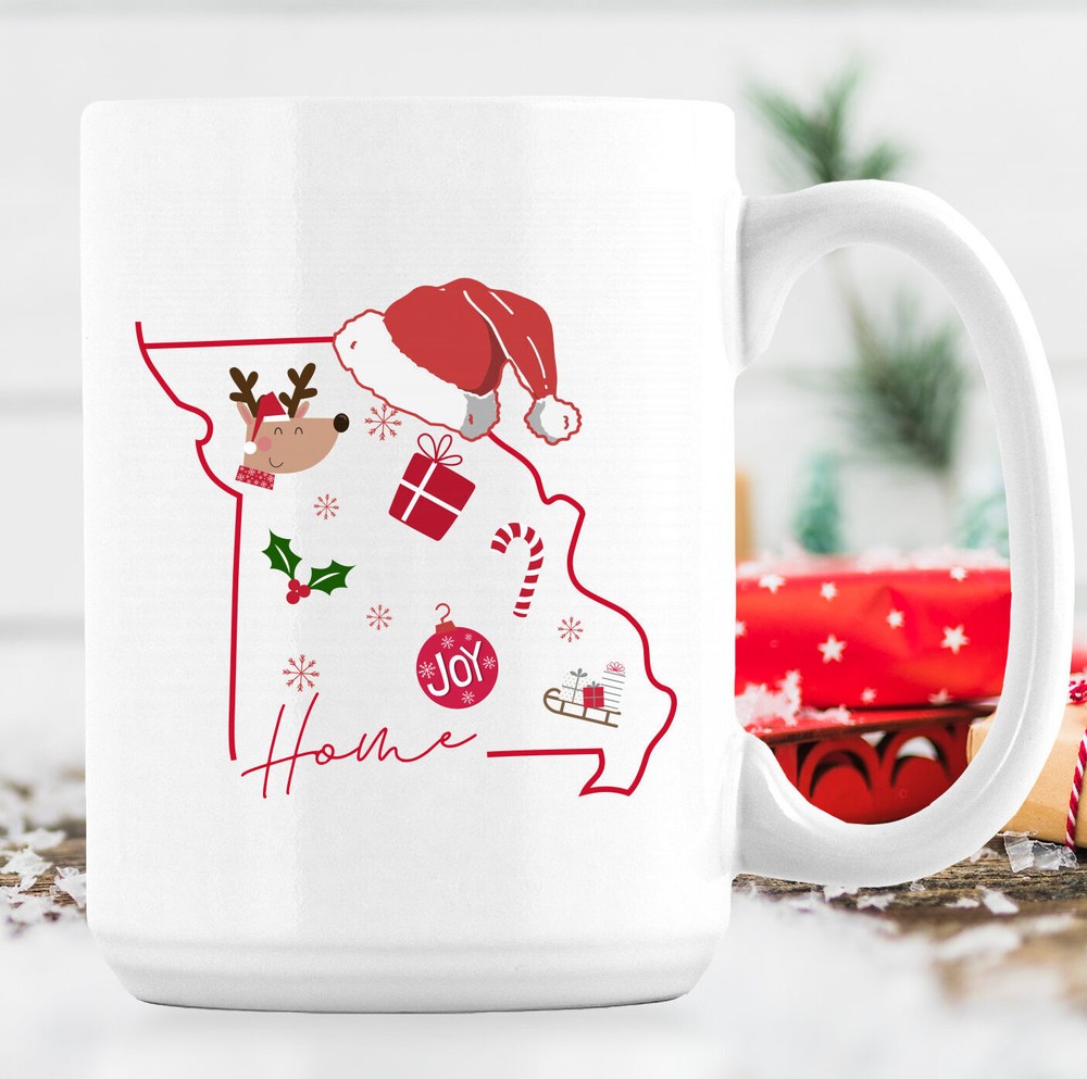 Missouri Christmas Missouri Christmas Mug Missouri Xmas Gift Missouri State