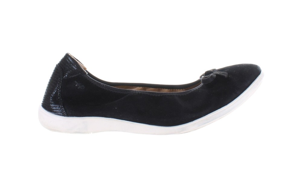 Hush Puppies Womens Tessa Black Ballet Flats Size 7.5 (7749461)