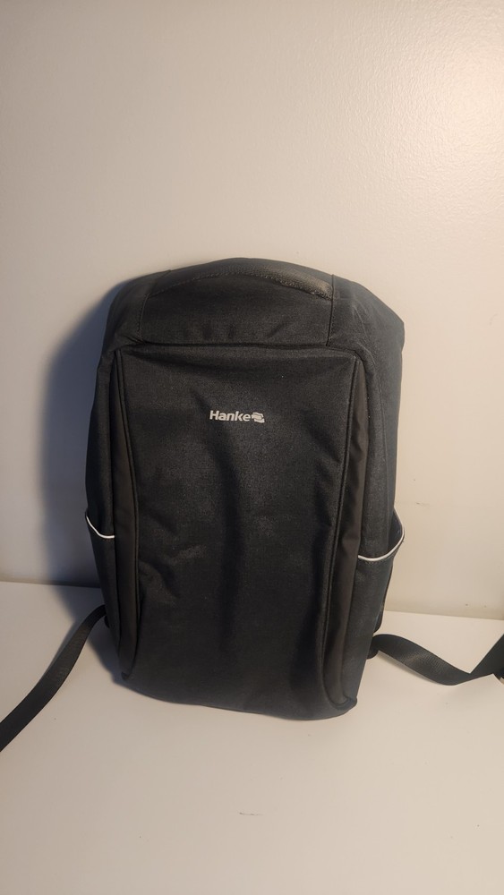 Hanke Anti-Theft Smart Backpack with iPhone Charging Padded Black Design  