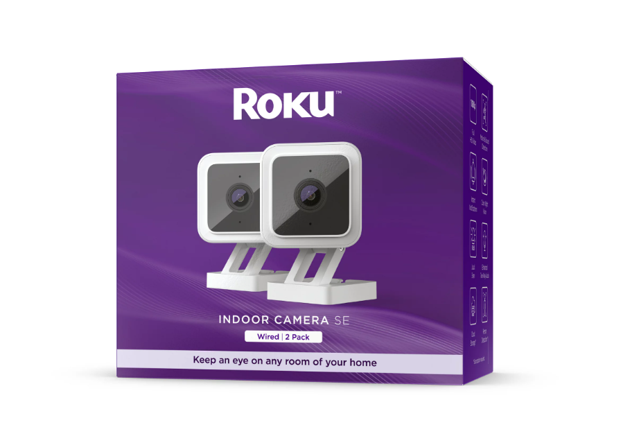 Roku CS1000P2R Indoor Dual Security Camera