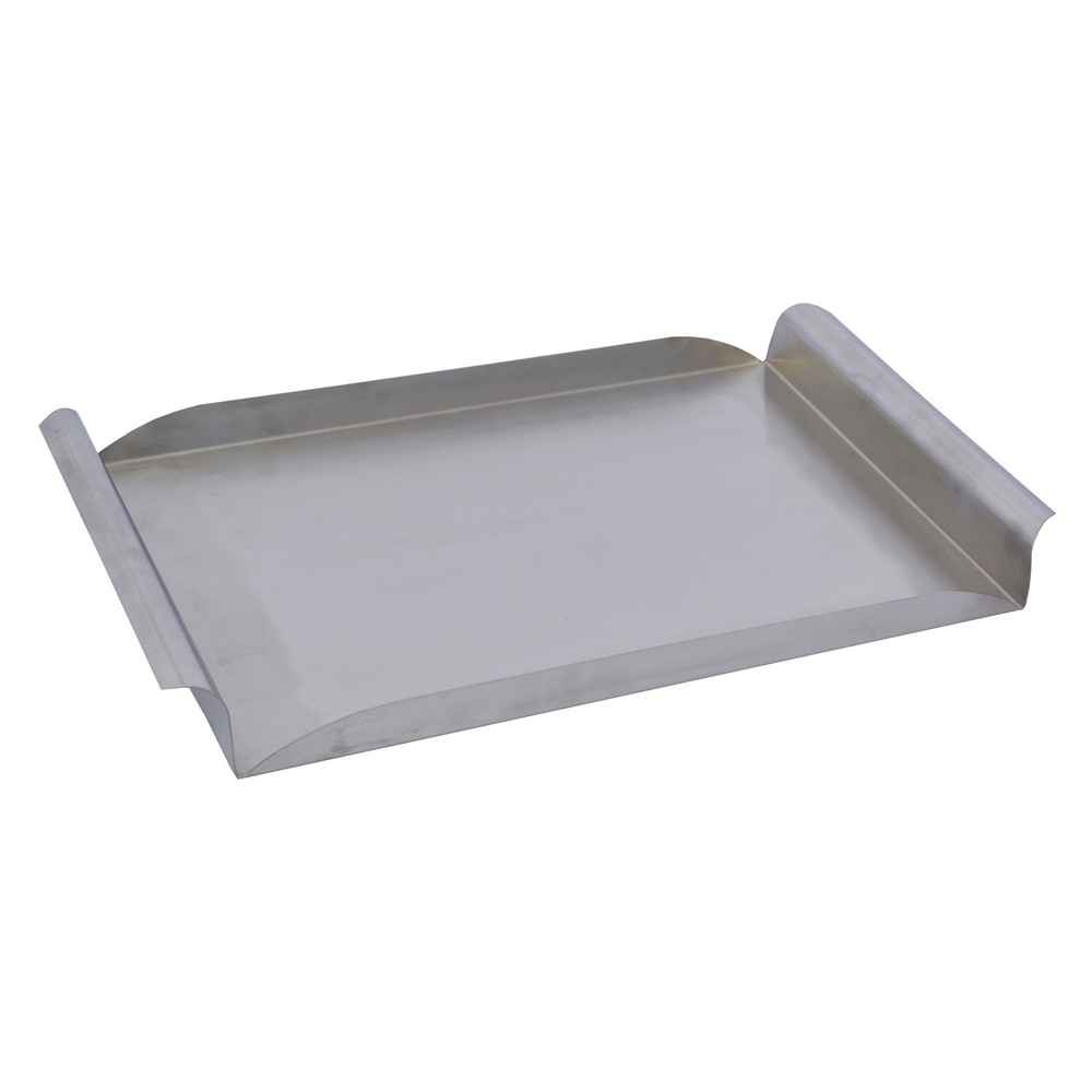 Stainless Steel 17.5x10 Rectangular Food Service Tray