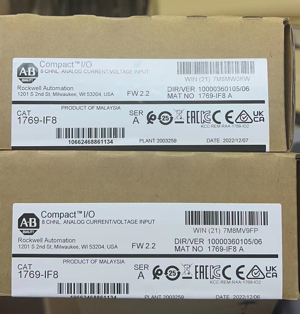 1769-IF8 New Factory Sealed AB 1 YEAR WARRANTY FAST DELIVERY 1PCS VERY GOOD-image