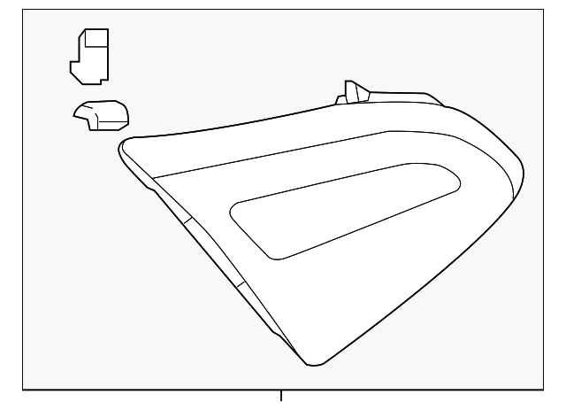 Genuine Nissan Backup Lamp 26540-9HU0A