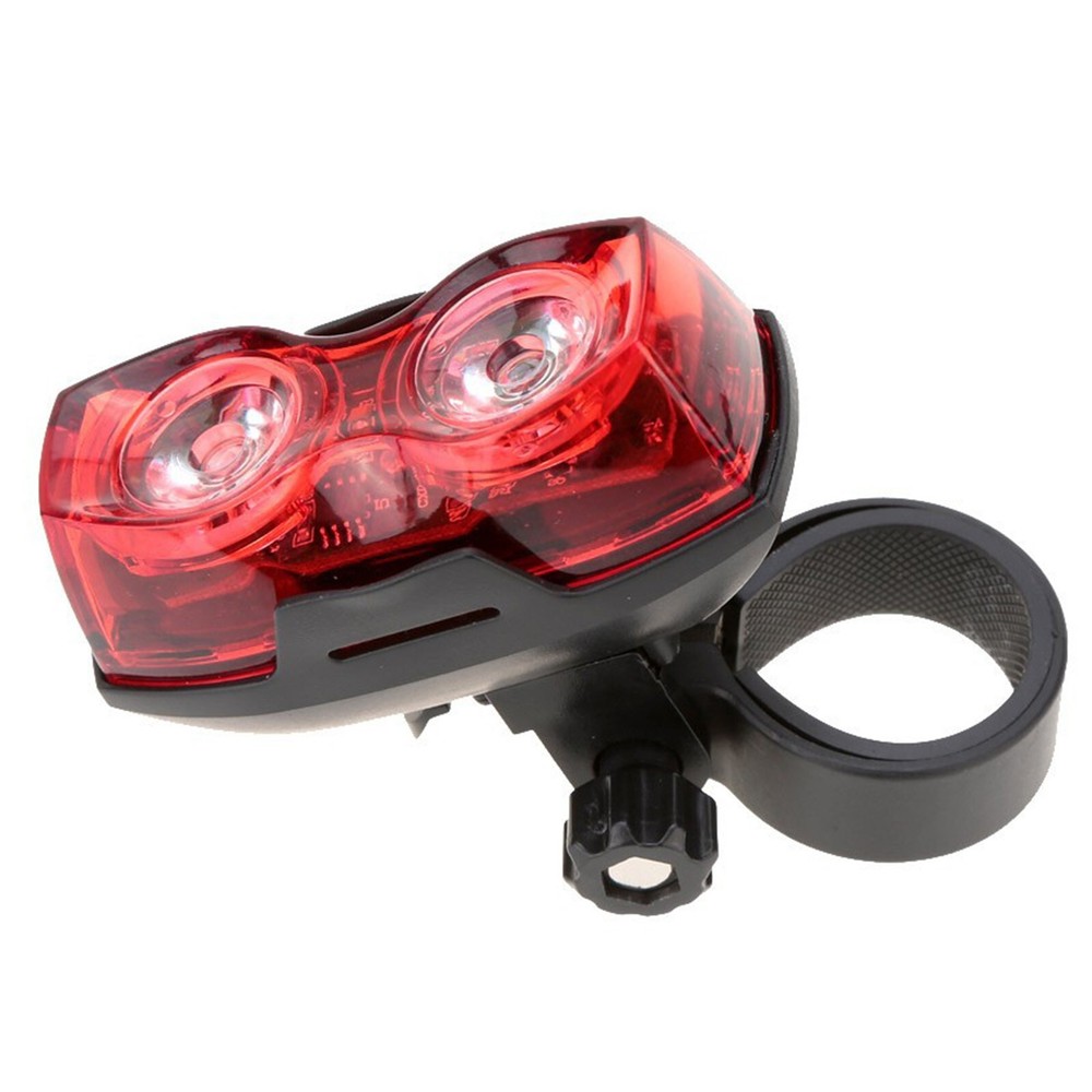Vertical or Horizontal Mount Bicycle Tail Light Enhanced Safety Features