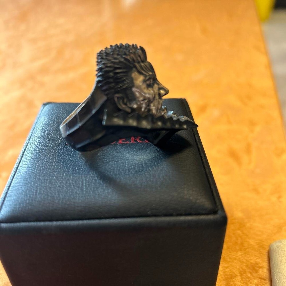Berserk Art of War Guts Ring and Beherit Necklace Kentaro Miura Used