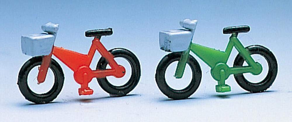 TOMIX N Scale Bicycle Set 2, 8 Units, Model Train Accessories 3582