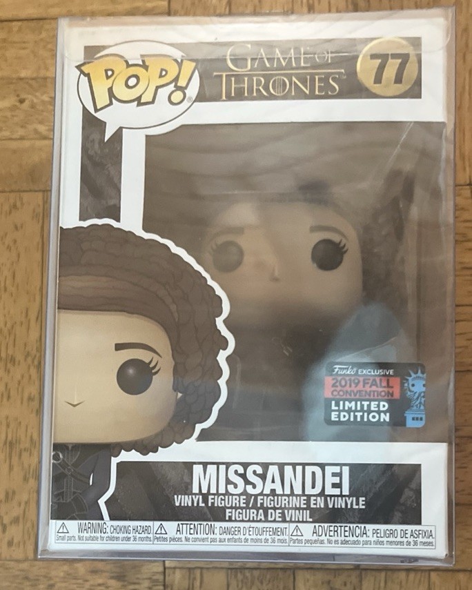 Funko Pop Game of Thrones Missandei NYCC Exclusive #77 Barnes and Noble