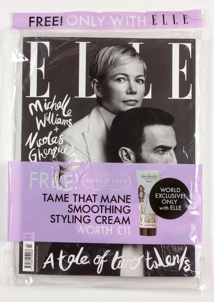 MICHELLE WILLIAMS NICOLAS GHESQUIERE LOUIS VUITTON Elle magazine Ltd subscriber