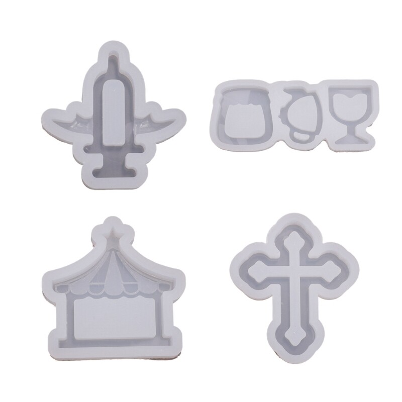 Silicone Shaker Molds Resin Casting Shaker Mold Jewelry Pendant Making