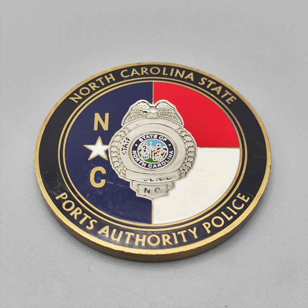 North Carolina State Ports Authority Police Challenge Coin