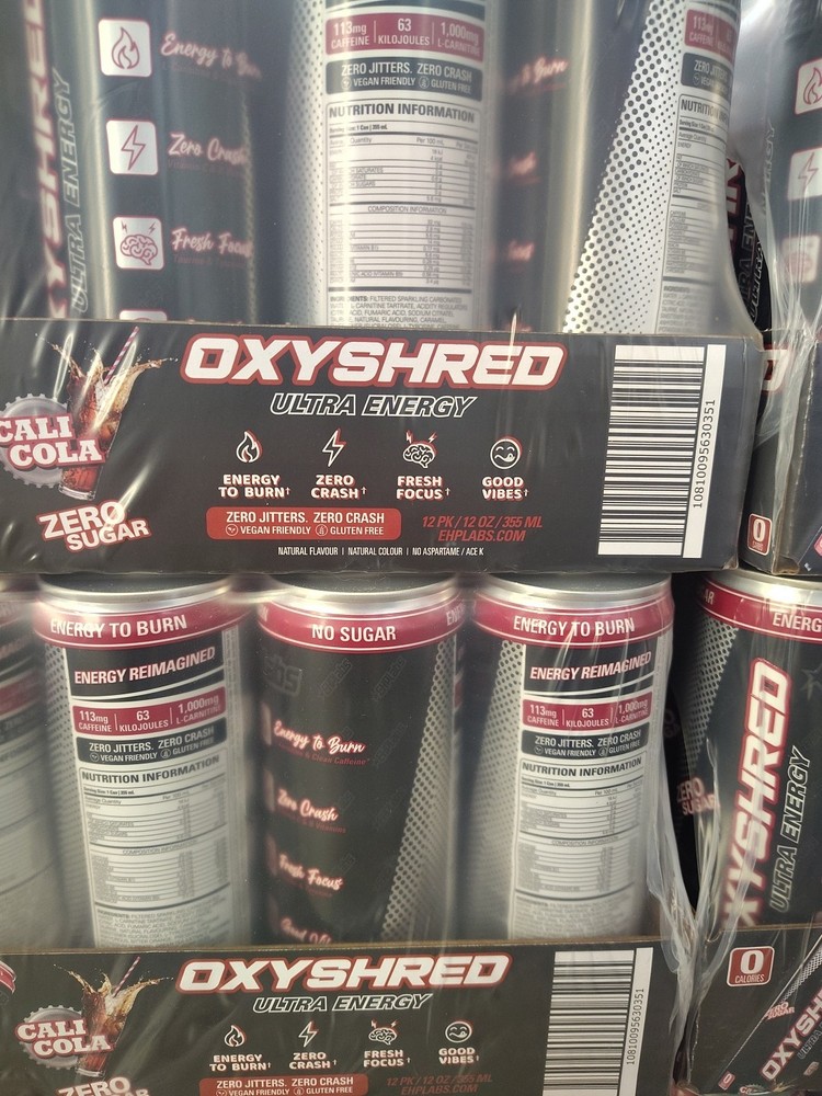 12CT: OXYSHRED ULTRA ENERGY DRINK 