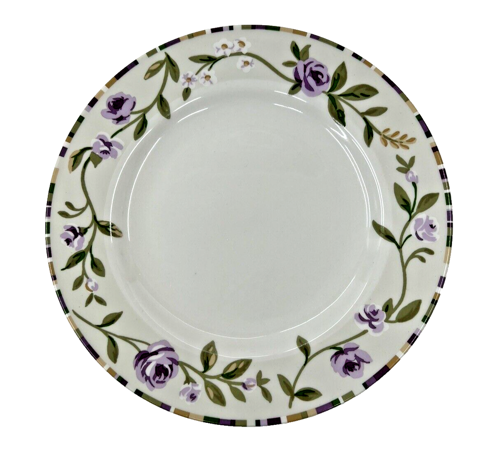 Laura Ashley Grapefields Floral 8-Inch Salad Plate for Stylish Dining