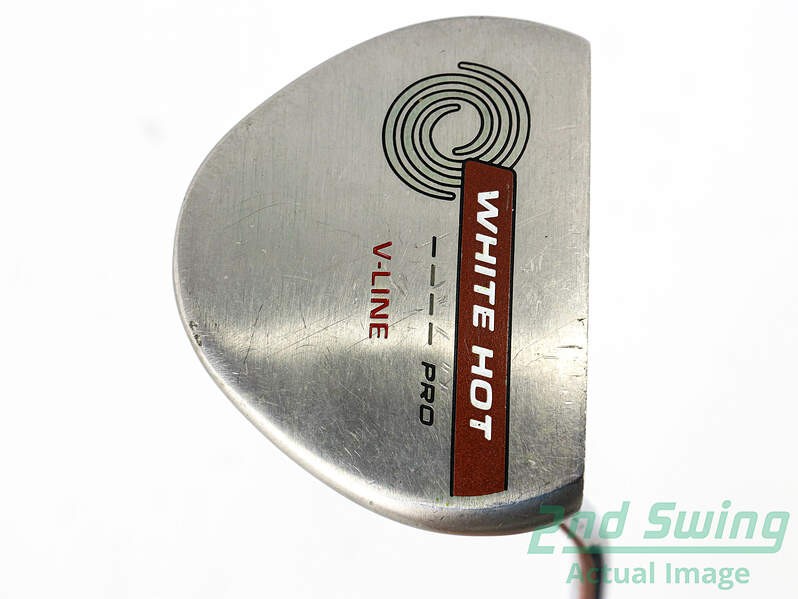 Odyssey White Hot Pro V-Line Putter Right Hand Steel Shaft 35 Inch