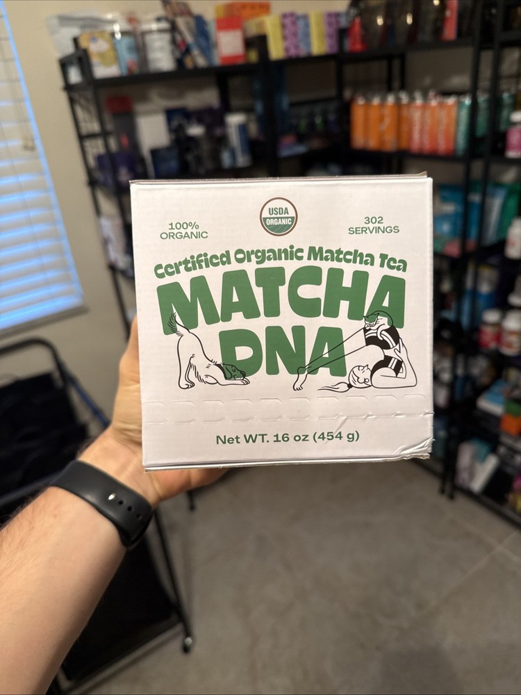 USDA Organic Matcha DNA Green Tea Powder 16oz Can