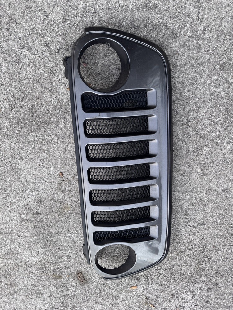 2018-2024 OEM Jeep Wrangler JL Sahara Rubicon Gladiator JT Front Grill Grey