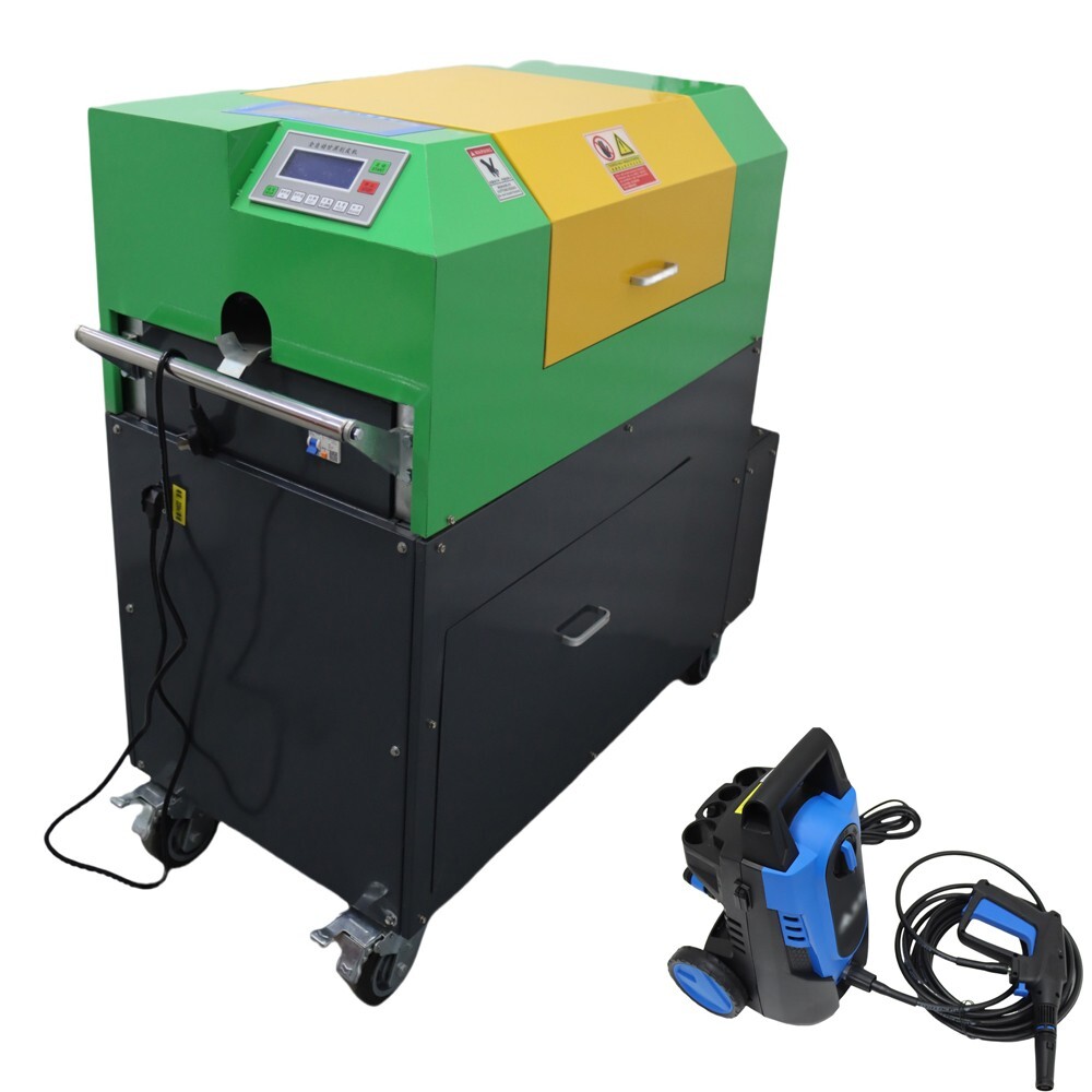 Sugar Cane Peeler Cutting Machine With High Pressure Water Cleaner Electric 220V