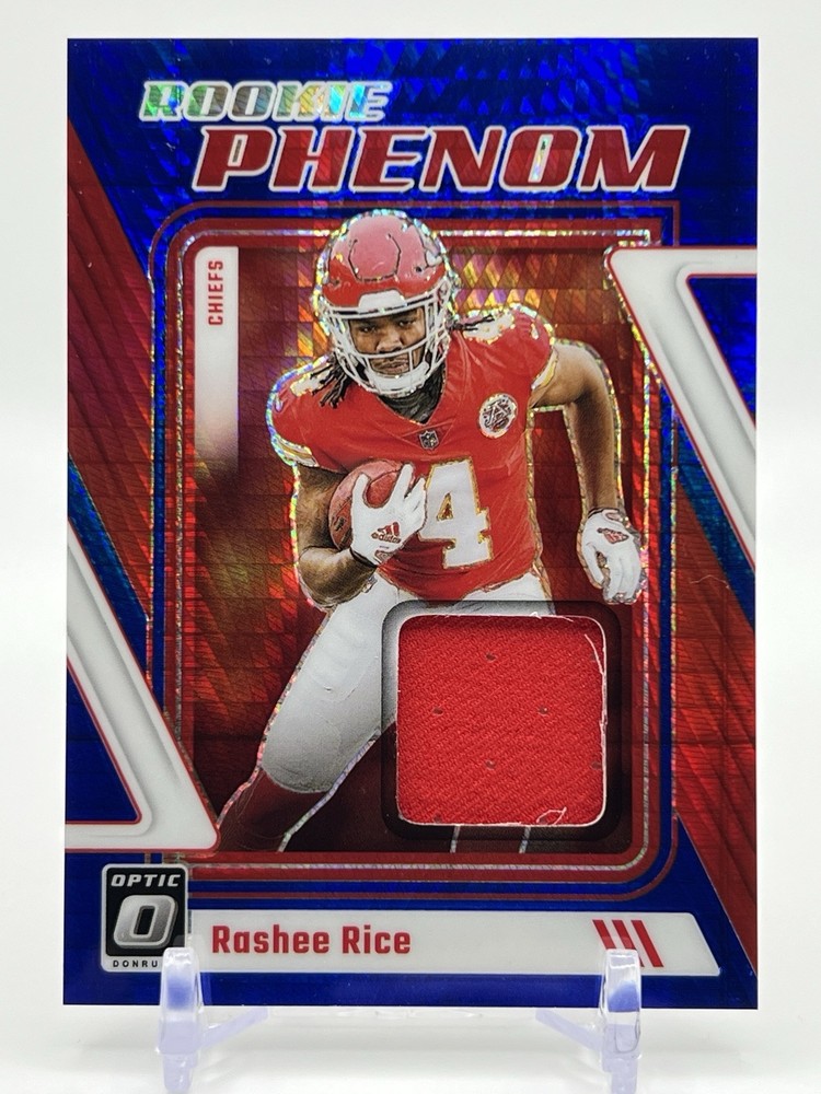 2023 Panini Donruss Optic - Rookie Phenoms Blue Hyper Prizm #RP-RR Rashee Rice