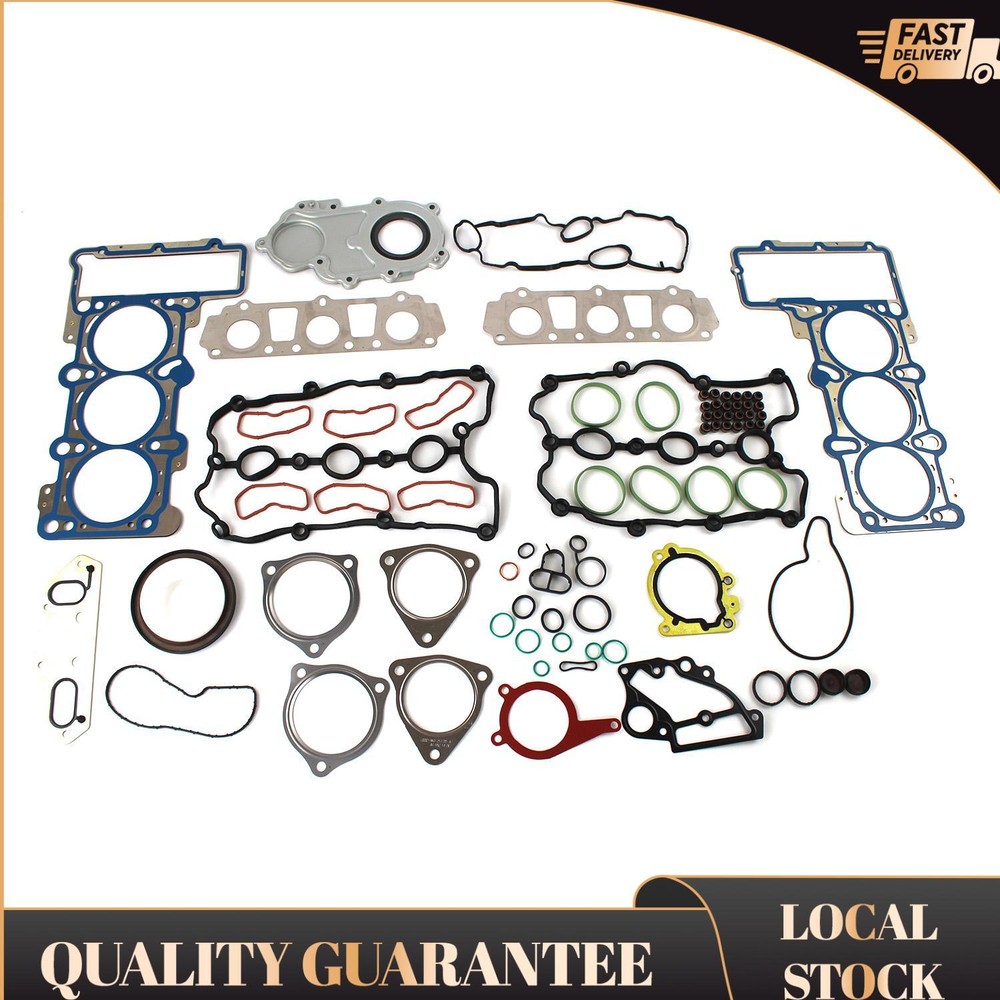 Engine Cylinder Head Valve Cover Gaskets Seals Set Fit VW AUDI A6 S5 Q5 Q7 3.0T