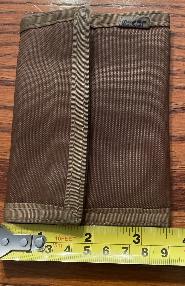 Levis Canvas Wallet Brown and Tan-Used