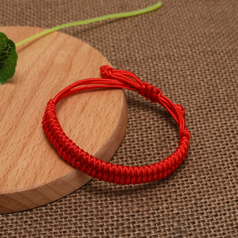 1pcs Red String Bracelet Women Men Handmade Good Lucky Red Bracelet Amulet