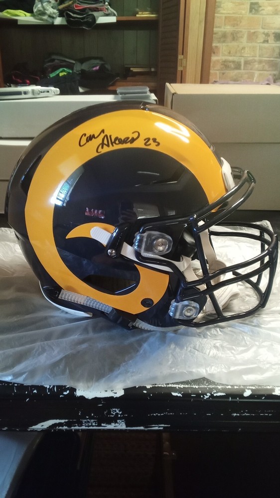 Cam Akers Autographed Helmet (Beckett Authenticated)