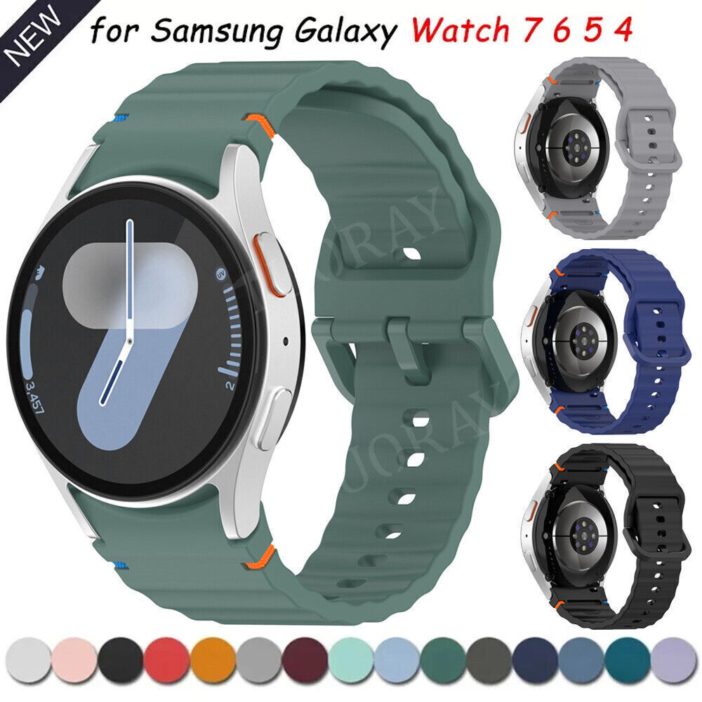 Replacement Soft Silicone Band Strap For Samsung Galaxy Watch 7/6/5/4/FE 40/44mm