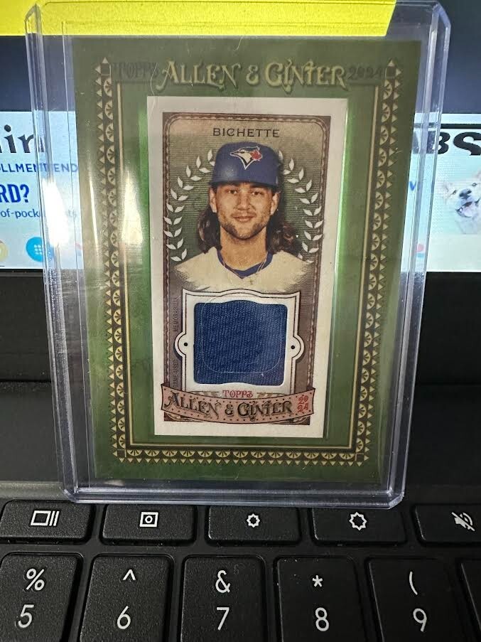 2024 Topps Allen & Ginter Bo Bichette mini patch