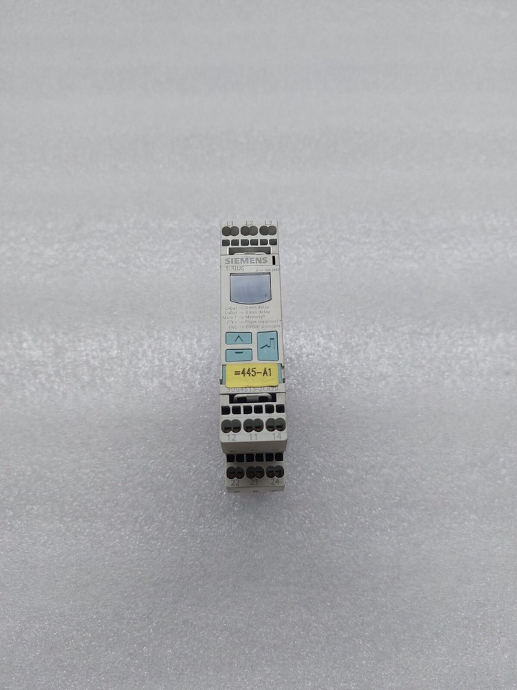SIEMENS 3UG4615-2CR20 PHASE MONITORING RELAY