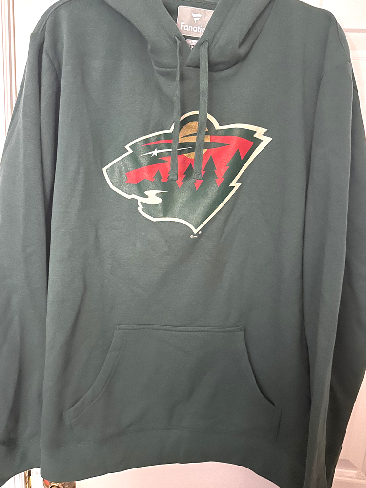 MINNESOTA WILD HOODIE/SWEATSHIRT/NEW/Mens 2XL