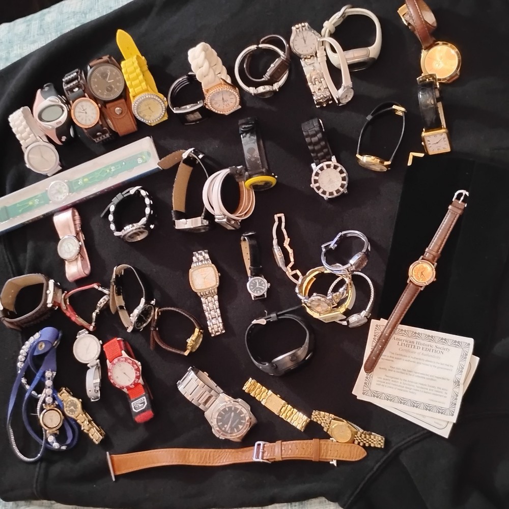 41 Watches All New Or In Good To Great Shape Just Need Batteries