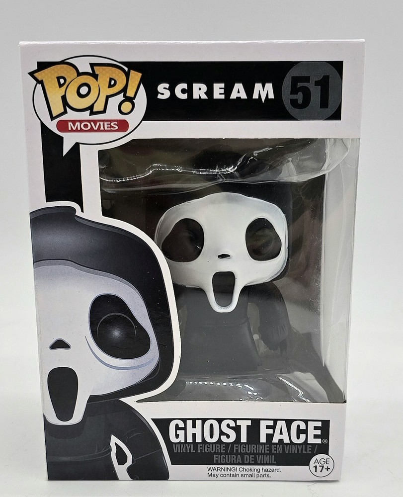Funko Pop! Movies Scream Ghost Face #51 Rare Vinyl Figure Damaged Box