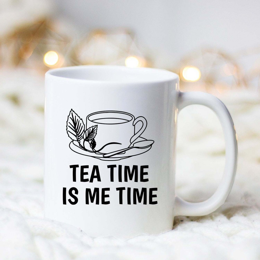 Чай время мне время кружка чая любитель подарок чай кружка чашка чая поилка подарок чая