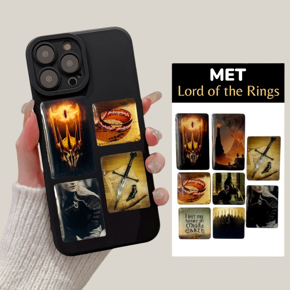 Lord of The Rings 3D Stickers for Phone Laptop and Scrapbooking , Lotr Vinyl