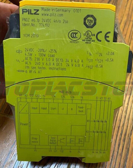 1PC NEW PILZ 774192 PNOZ E6.1P Safety Relay UPS Shippin